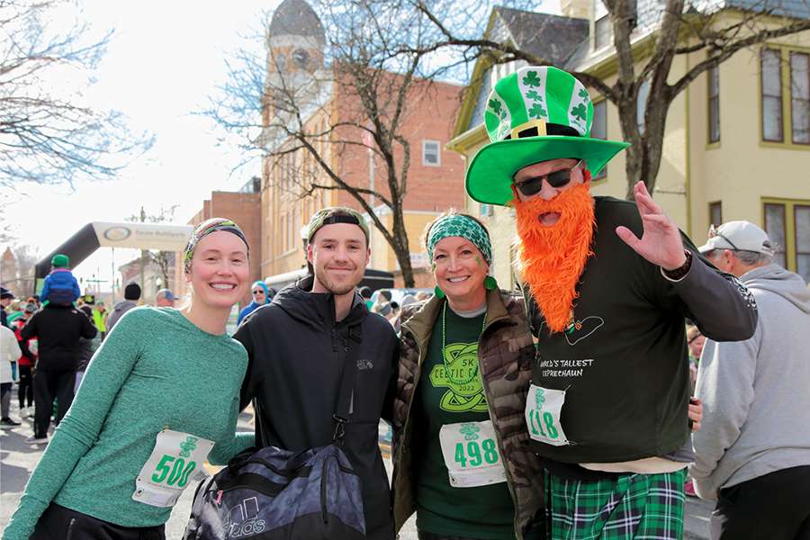 8. Allison Baker, Rob Hoff, Susan Baker, & Bill Clare